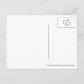 マリアの十字架に添えられたマリアン・クロスと共に、トウナシの上にいる赤ちゃんイエス ポストカード (裏面)