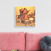 マリアの天国への就任 キャンバスプリント (インサイチュ (リビング))