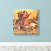 マリアの天国への就任 キャンバスプリント (インサイチュ (ウッドフロア))