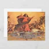 マリアの天国への就任 ポストカード (正面/裏面)