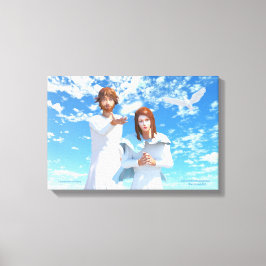 マリアの戴冠式 キャンバスプリント