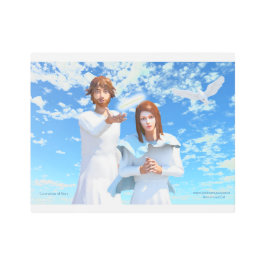 マリアの戴冠式 メタルプリント