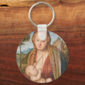 マリアの神の胸への栄光 キーホルダー (正面)