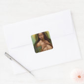 マリアの神の胸への栄光 スクエアシール (封筒)