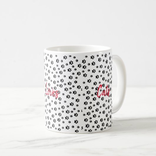 マリアは猫好き コーヒーマグカップ (正面右)