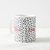 マリアは猫好き コーヒーマグカップ (正面左)