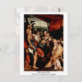 マリアアンドチャイルドバイアントニオアレグリダコレッジオ ポストカード (正面/裏面)