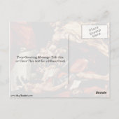 マリアアンドチャイルドバイアントニオアレグリダコレッジオ ポストカード (裏面)