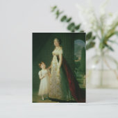 マリアカロリナボナパルテナポリ女王 ポストカード (スタンド正面)