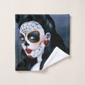 マリアシュガースカルレッドローゼス バスタオルセット (ウォッシュタオル)