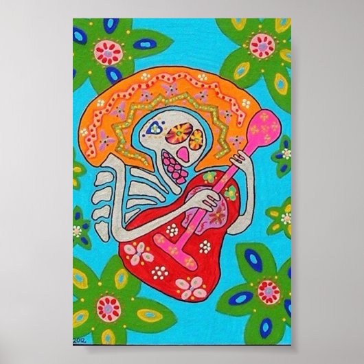 マリアチセレナーデスケルトンポスター ポスター (正面)