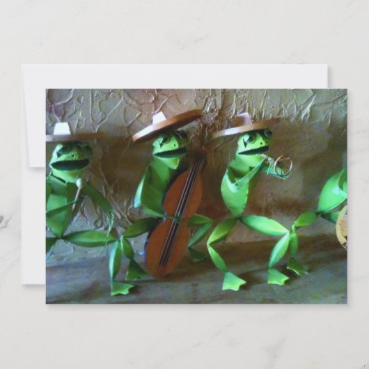 マリアチ行き乱れた招待状 招待状 (正面)