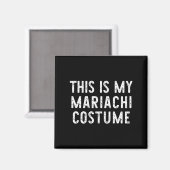 マリアッチのコスチューム ハロウィン 楽しい 簡単 K マグネット (正面/裏面)