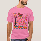 マリアッチの魔法の夜 ピンク Tシャツ (正面)