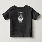 マリアッチ・ドラゴン・サルサ トドラーTシャツ (裏面)