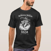 マリアッチ・ドラゴン・サルサ Tシャツ (正面)