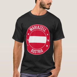 マリアツェル オーストリアの街 Tシャツ