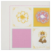 マリアナのかわいい聖者のベビーのキルトの正方形および人形 ファブリック (見本)