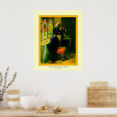 マリアナはモアードのグランジで~ジョン・エベレット・ミラリス ポスター (キッチン)