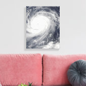 マリアナ諸島西の台風チョイ湾 キャンバスプリント (インサイチュ (リビング))
