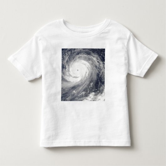 マリアナ諸島西の台風チョイ湾 トドラーTシャツ (正面)