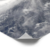 マリアナ諸島西の台風チョイ湾 ポスター (角)