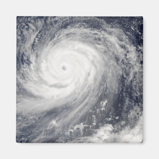 マリアナ諸島西の台風チョイ湾 マグネット (正面)