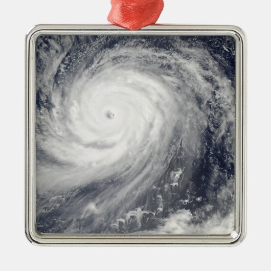マリアナ諸島西の台風チョイ湾 メタルオーナメント (正面)
