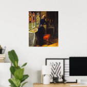 マリアナC.1851年Sir John Everett Millais著 ポスター (ホームオフィス)