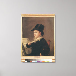 マリアノGoya 1815-17年のポートレート キャンバスプリント