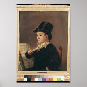 マリアノGoya 1815-17年のポートレート ポスター