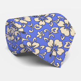 マリアハイビスカスハワイアンパラオプリント ネクタイ