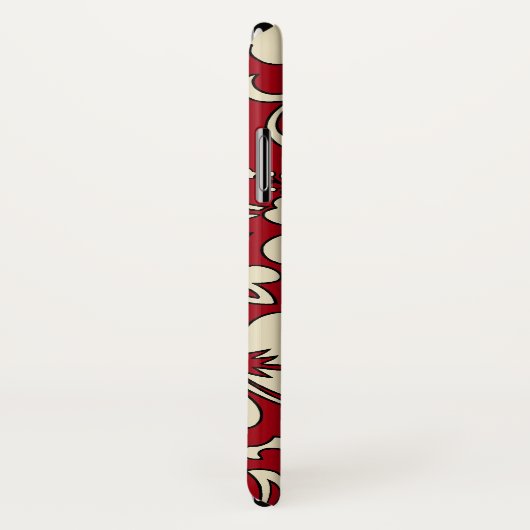 マリアハイビスカスハワイアンフローラ Case-Mate iPhoneケース (裏面/右)