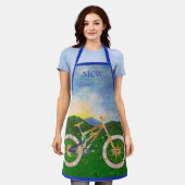 マリアマウンテンバイクエプロン エプロン (着用した状態)