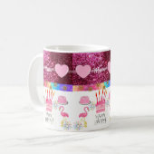 マリアマグハッピーバースデーマグ コーヒーマグカップ (正面左)