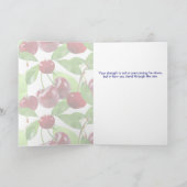 マリアンさくらんぼステイストロング&勇気 カード (内部)