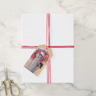 マリアントワネットアールデコスタイルマスクパール ギフトタグ