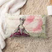 マリアントワネットフランスのアクセントランバーピロー ランバークッション (ブランケット)