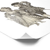 マリアントワネットルイ16世ヴィンテージコスチューム フォトプリント            (角)