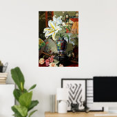 マリアンヌ・ノース素晴らし-ヴィンテージア絵画ート， Japan ポスター (ホームオフィス)