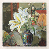 マリアンヌ・ノース – 日本 ガラスコースター (正面)