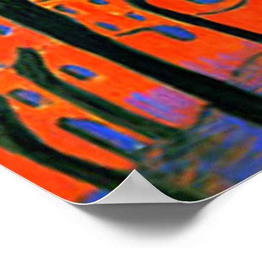 マリアンネ・フォン・ウェレフキン – ロート・シュタット ポスター (角)