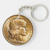 マリアンフランスのヌ・ルースター キーホルダー (裏面)