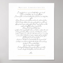 マリアン聖式 ポスター