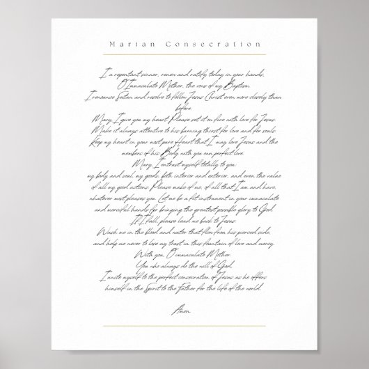 マリアン聖式 ポスター (正面)