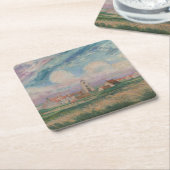 マリアークの見解 スクエアペーパーコースター (アングル)