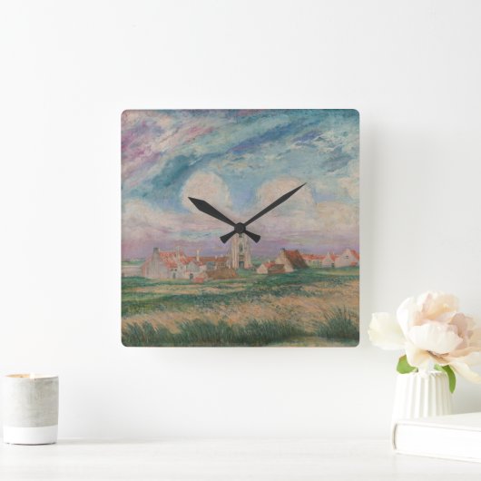 マリアークの見解 スクエア壁時計 (ホーム)