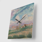 マリアークの見解 スクエア壁時計 (傾斜)