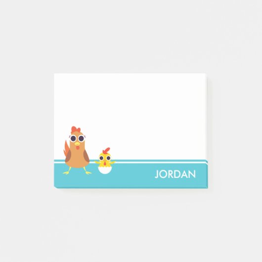 マリア及び強盗鶏 ポストイット (正面)