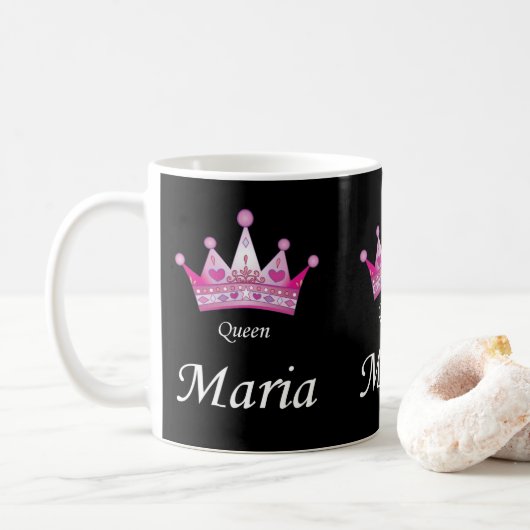 マリア女王マグ コーヒーマグカップ (ドーナツ)